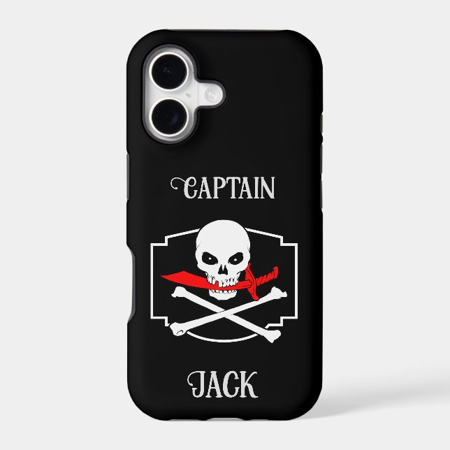 Personalized Jolly Roger (Cutlass)  (Back)