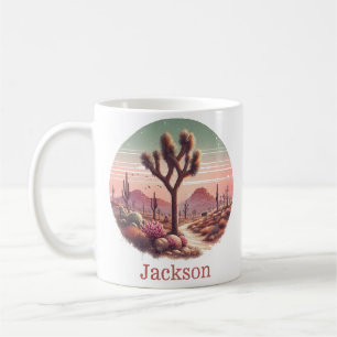 Personalized Joshua Tree National Park Watercolor Coffee Mug