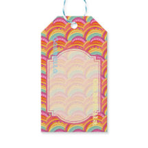 Personalized Joyful Watercolor Gift Tags