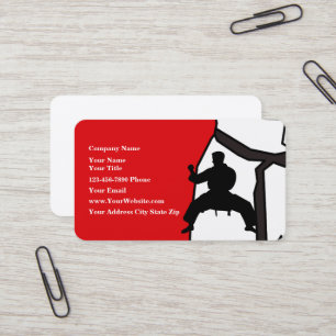Personalized Judo instructor - Karte  Business Card