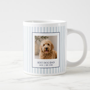 Personalized Jumbo Best Dog Photo Large Coffee Mug