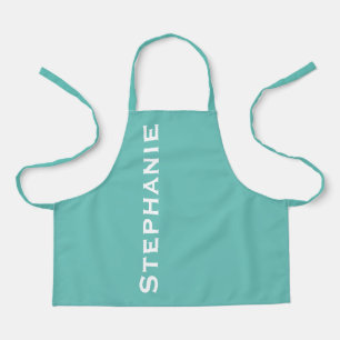 Personalized Jumbo Bold Name Choose Your Color Apron