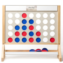 Personalized Jumbo Fast Four Wedding Game