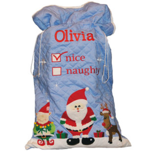 Personalized Jumbo Santa Bag