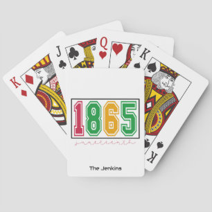 Personalized Juneteenth - Black History  Playing Cards
