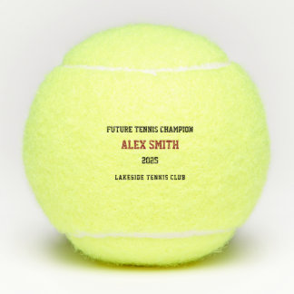 Personalized Junior Tennis Ball – Future Champion