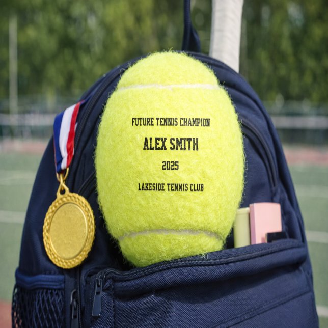 Personalized Junior Tennis Ball – Future Champion (Creator Uploaded)