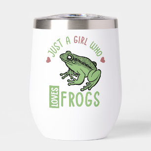 Personalized Just a girl who loves frogs Frog Gift