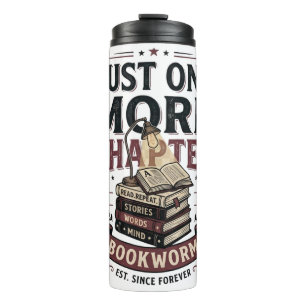 Personalized Just One More Chapter Est 1985 Bookwo Thermal Tumbler
