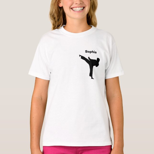 Personalized Karate Shirt (Front)