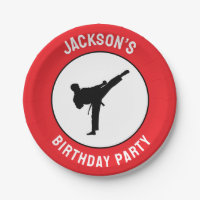 Personalized Karate / Taekwondo / judo Birthday