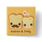 Personalized - Kawaii cute toasts couple