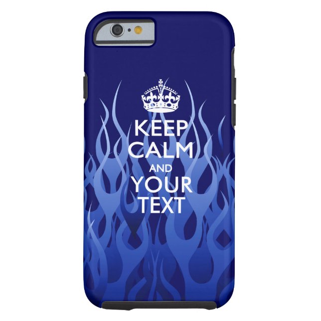 Personalized KEEP CALM AND Have Your Creative Text Case-Mate iPhone Case (Back)