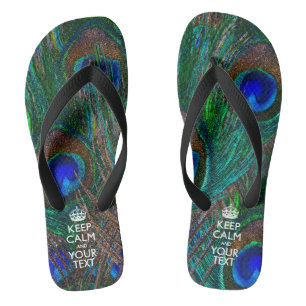 Personalized KEEP CALM And Have Your Text Flip Flops