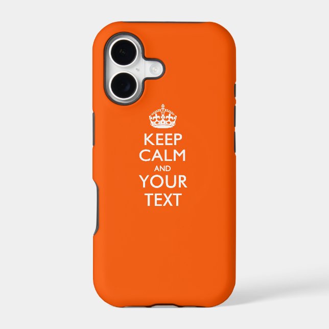 Personalized KEEP CALM AND Your Text (Back)