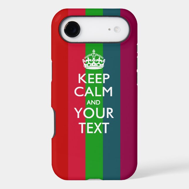 Personalized KEEP CALM AND Your Text (Back)