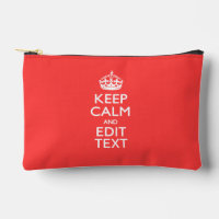 Personalized KEEP CALM and your text on Pink Coral