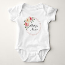 Personalized Keepsake Baby Name Baby Bodysuit