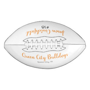 Personalized Keepsake Football