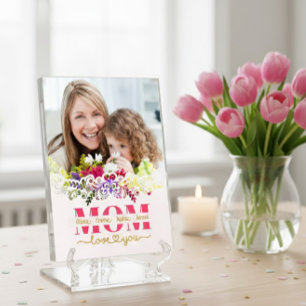 Personalized Keepsake for Mother’s Day Photo Block