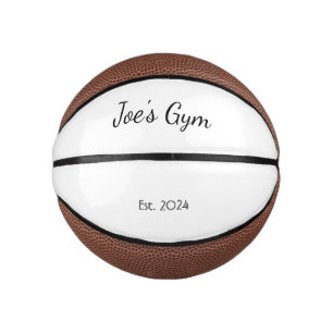 Personalized Keepsake Mini Basketball