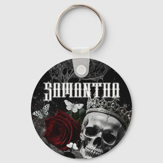 Personalized Key Chain Haunting Adeline Zade Meado (Front)