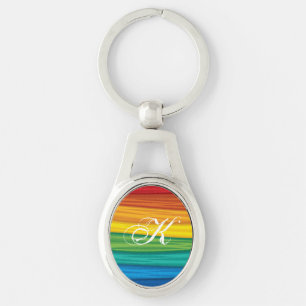 Personalized Key Chainlgbtq rainbow flag lesbian g Keychain