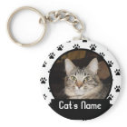 Personalized Keychain of Your Pet Cat