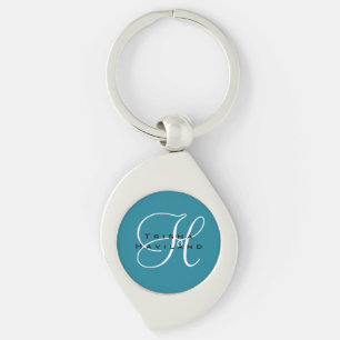 Personalized Keychain with Monogram