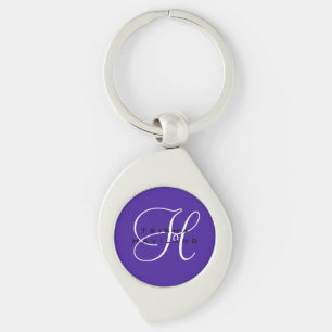 Personalized Keychain with Monogram