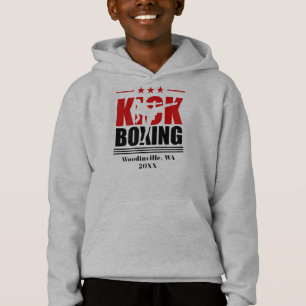 Personalized Kick Boxing Boxer Location Date Name