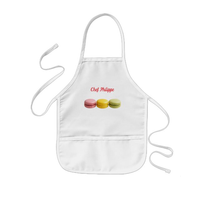 Personalized kid apron, custom name kid apron (Front)
