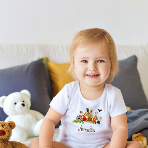Personalized Kid's animals  Toddler T-shirt