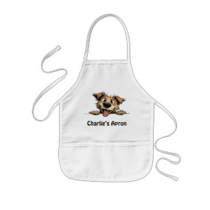 Personalized kids apron