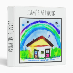 Personalized Kids Art   Your Custom Photo Binder