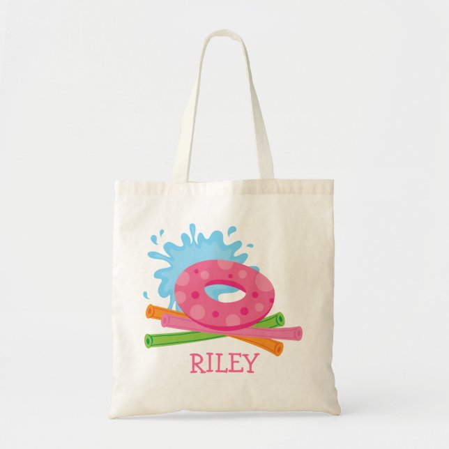 Personalized Kids Bag for the Pool or Beach (Front)