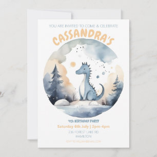Personalized Kids Birthday Party Invitation