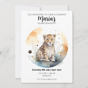 Personalized Kids Birthday Party Invitation