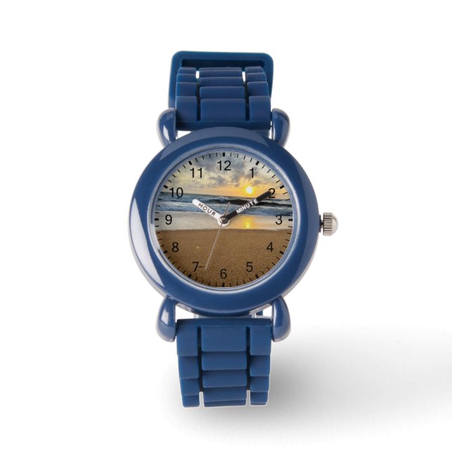 Personalized Kids Boys Baseball Watch (Front)