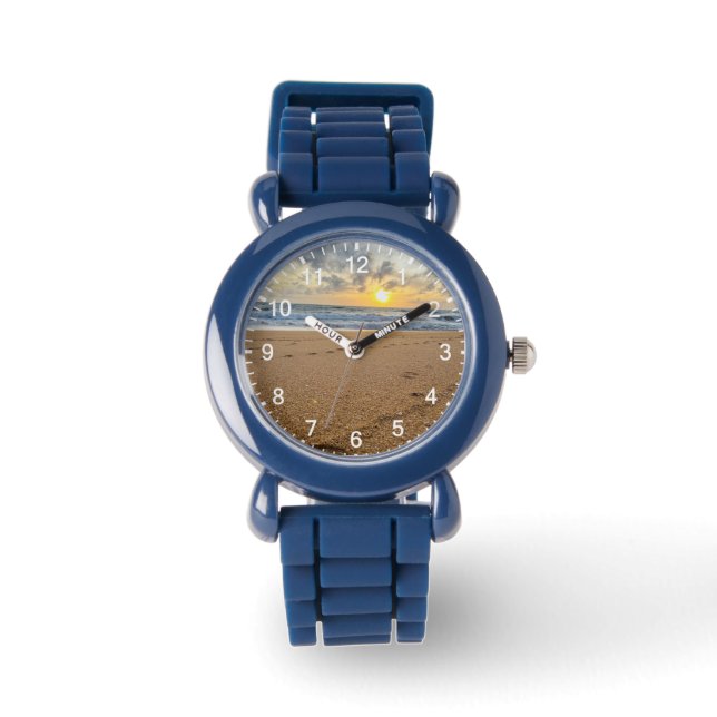 Personalized Kids Boys Baseball Watch (Front)