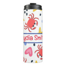 Personalized kids drink tumbler