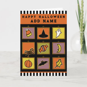 Personalized Kid's Halloween Card