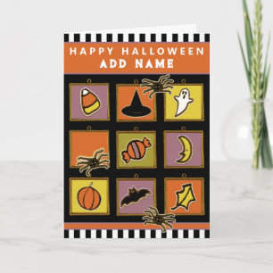 Personalized Kids Halloween Card