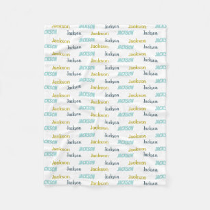 Personalized Kids Name Blanket