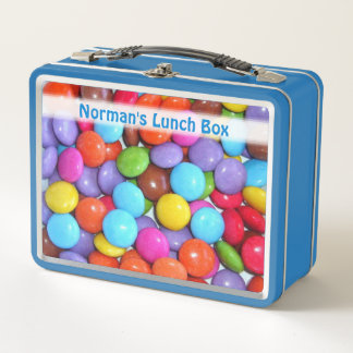 Personalized Kids' Pick and Mix Candy Metal Lunch Box