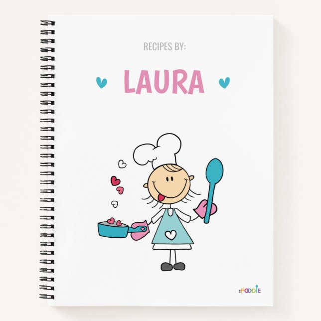 Personalized kids recipe book (Front)