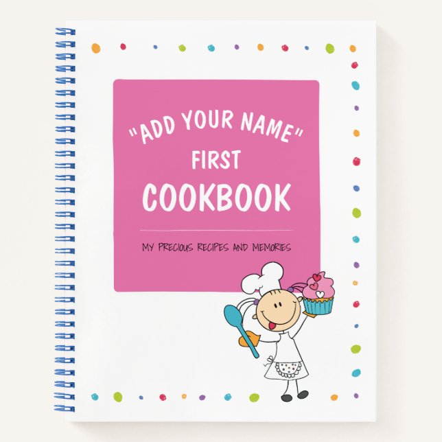 Personalized kids recipe book (Front)