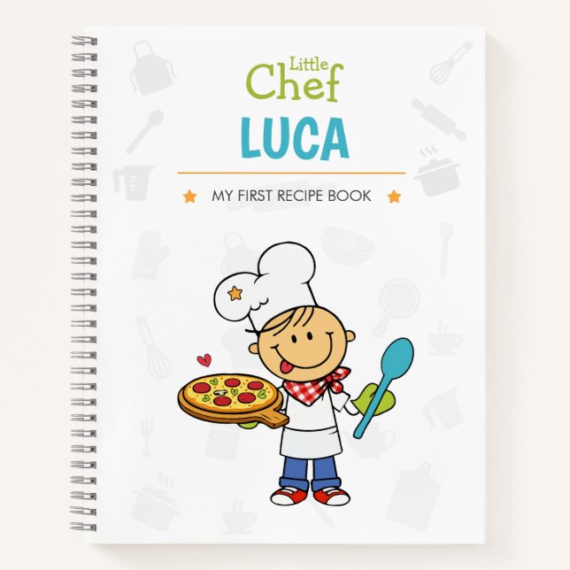 Personalized Kids Recipe Book (Front)