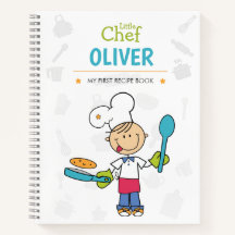 Personalized Kids Recipe Book