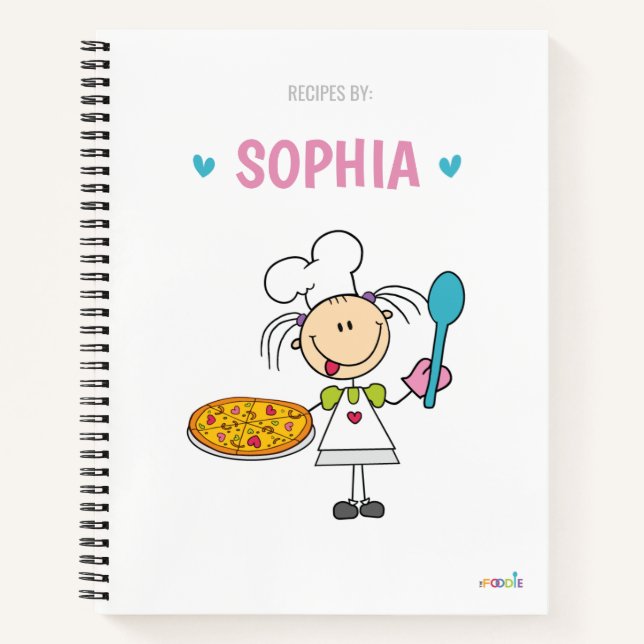 Personalized kids recipe book (Front)